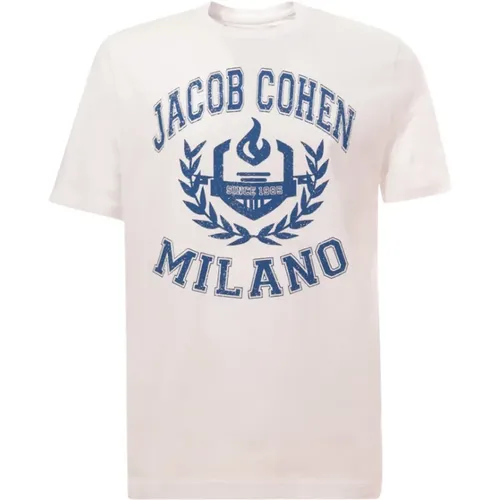 Jacob Cohen T-shirts and Polos , male, Sizes: 2XL - Jacob Cohën - Modalova