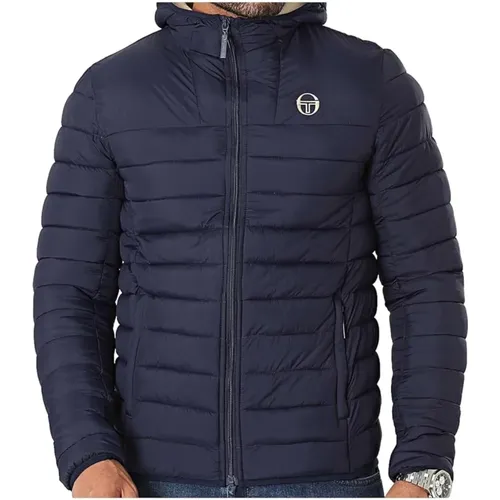 Gestickte Logo-Kapuzenjacke - , Herren, Größe: M - Sergio Tacchini - Modalova