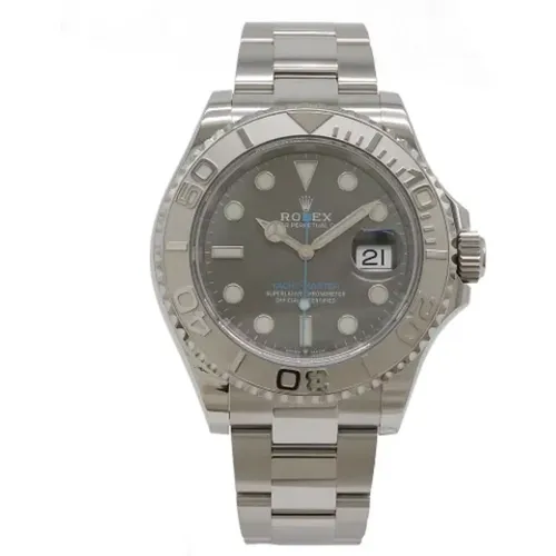 Pre-owned Platinum watches , male, Sizes: ONE SIZE - Rolex Vintage - Modalova