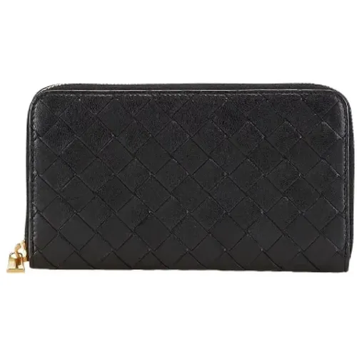 Pre-owned Leather wallets , female, Sizes: ONE SIZE - Bottega Veneta Vintage - Modalova