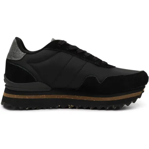 Zeitloser Ledersneaker mit Plateausohle - Woden - Modalova