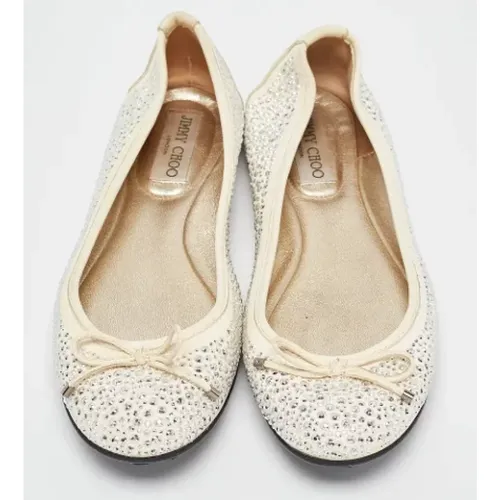 Pre-owned Leder flats - Jimmy Choo Pre-owned - Modalova