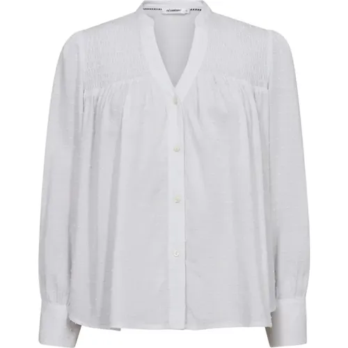 AdinaCC Drop Shirt Blouse , female, Sizes: L, XL, S - Co'Couture - Modalova