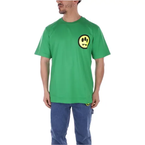 Grünes Logo Vorne und Hinten T-shirt - Barrow - Modalova
