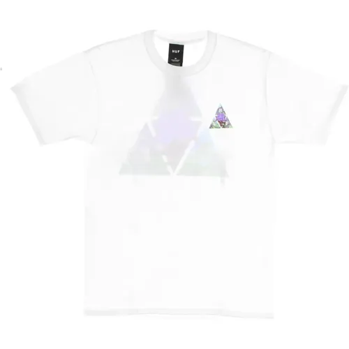 Weißes Triple Triangle Tee Kurzarm - HUF - Modalova