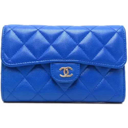 Pre-owned Leather wallets , female, Sizes: ONE SIZE - Chanel Vintage - Modalova