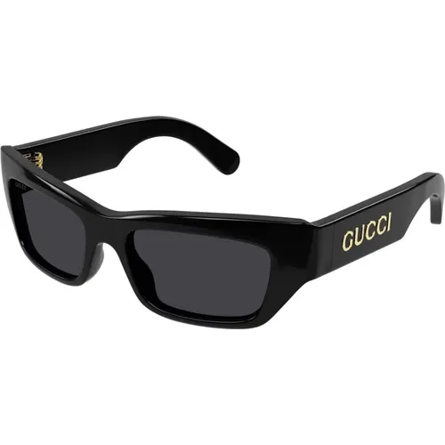 Sungles , male, Sizes: 55 MM - Gucci - Modalova