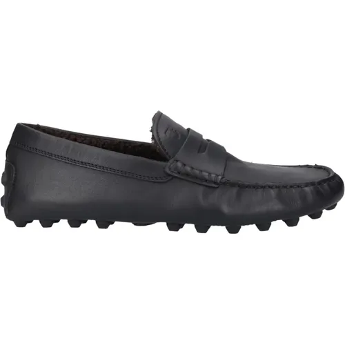 Loafer Gommino Calf Leather , male, Sizes: 9 UK, 8 1/2 UK, 8 UK - TOD'S - Modalova
