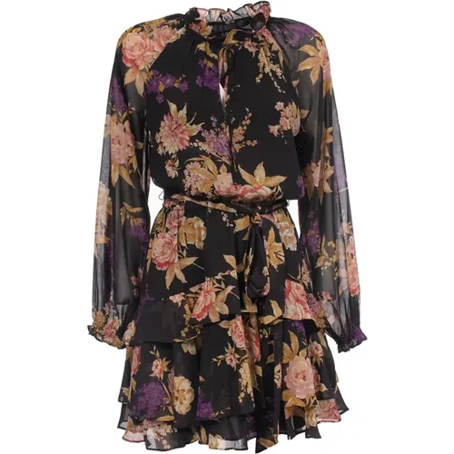 Floral Print Dress , female, Sizes: 2XS, M - Ralph Lauren - Modalova