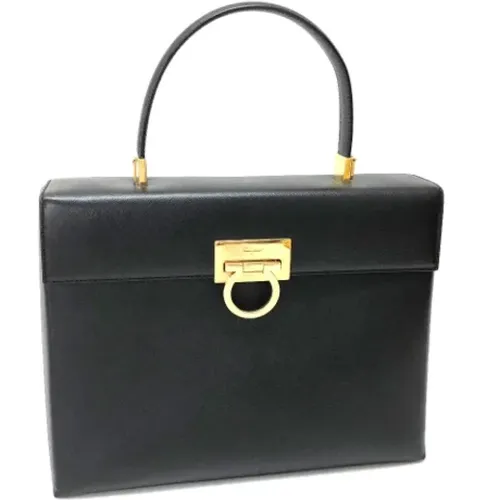 Pre-owned Leather handbags , female, Sizes: ONE SIZE - Salvatore Ferragamo Pre-owned - Modalova