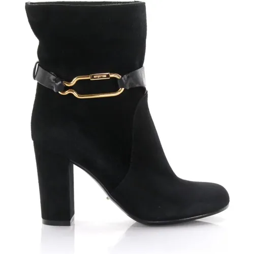 Sophisticated Budapester Heeled Boots , female, Sizes: 2 UK - Sergio Rossi - Modalova