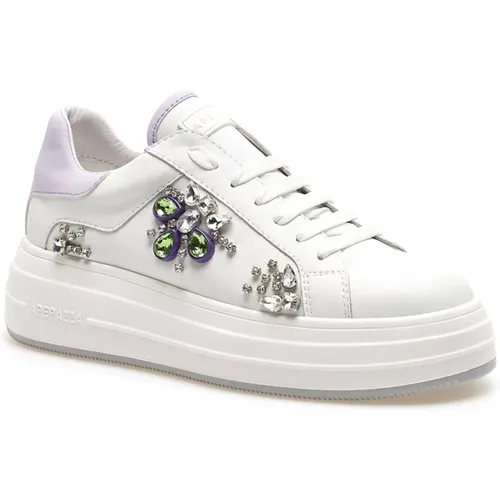 Lilac Sneaker Lifty , female, Sizes: 5 UK, 3 UK, 7 UK, 4 UK - Apepazza - Modalova