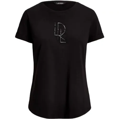 Schwarzes Baumwoll-Logo-T-Shirt,T-Shirts - Ralph Lauren - Modalova