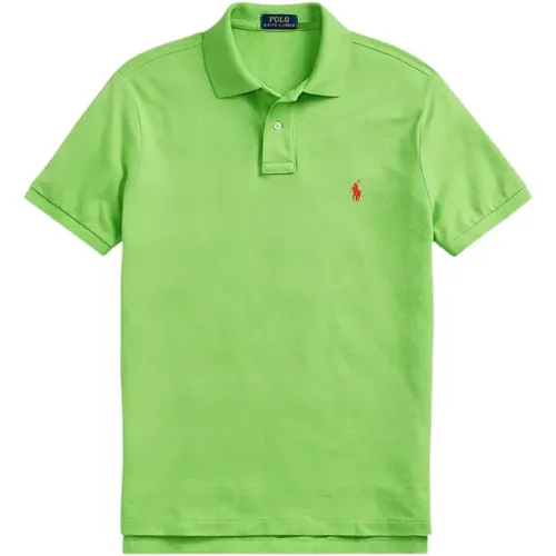 Grünes Slim Fit Polo Shirt - Ralph Lauren - Modalova