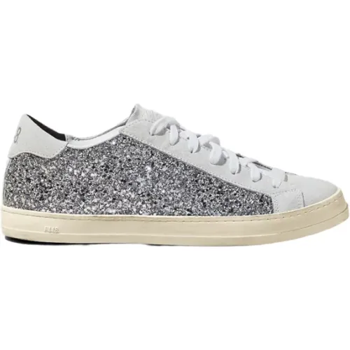 Glitter Sneakers Alle aus Materialien hergestellt , Damen, Größe: 38 EU - P448 - Modalova