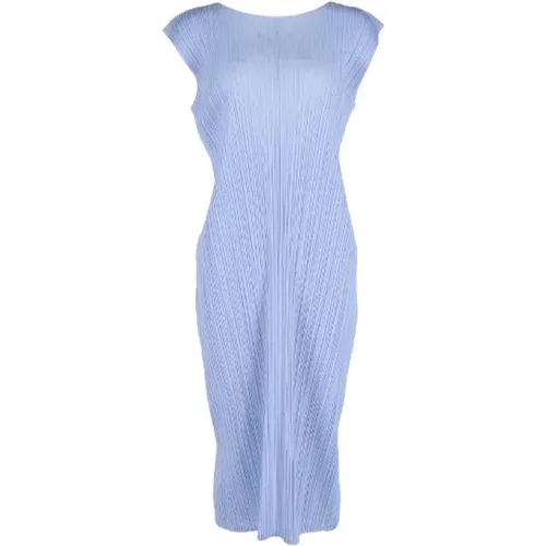 Pre-owned Polyester dresses , female, Sizes: L - Issey Miyake Pre-owned - Modalova