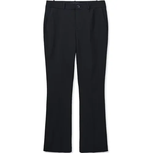 Navy Kick Flare Pants , female, Sizes: XS, 2XL, L, M, S, XL, 2XS - MOS MOSH - Modalova