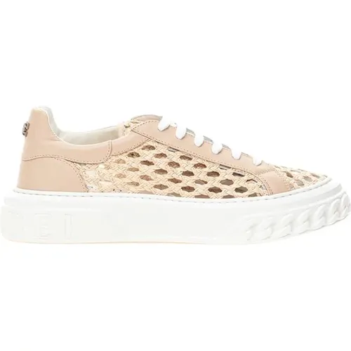 Elegante Leder Sneakers - Casadei - Modalova