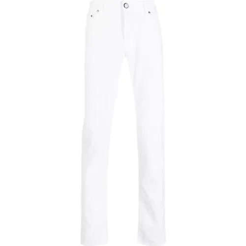 Upgrade Your Denim Collection with `Nick` Slim Fit Jeans , male, Sizes: W34 - Jacob Cohën - Modalova