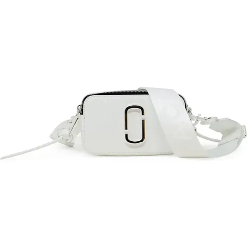 Leather Snapshot Shoulder Bag , female, Sizes: ONE SIZE - Marc Jacobs - Modalova
