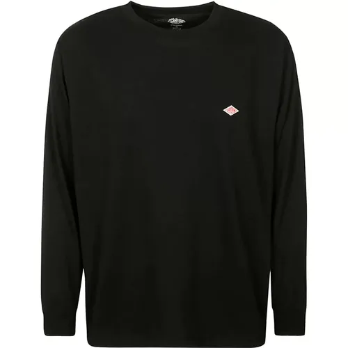 Cotton Long Sleeve Shirt , male, Sizes: L, 2XL, XL, M - Danton - Modalova
