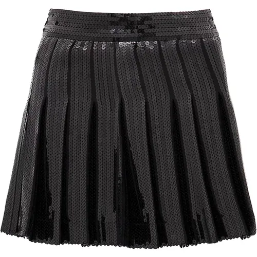 Pleated Skirt Concealed Zip Closure , female, Sizes: S, XS - P.a.r.o.s.h. - Modalova