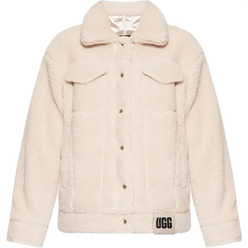 Faux Fur Shearling Jacke , Damen, Größe: XS - Ugg - Modalova