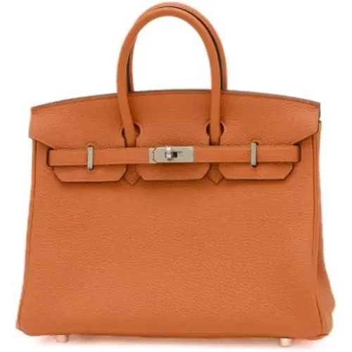 Pre-owned Leather handbags , female, Sizes: ONE SIZE - Hermès Vintage - Modalova