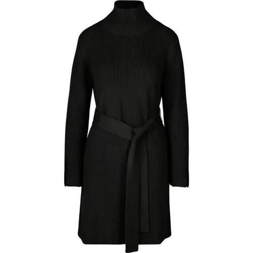 Essential High Neck Turtleneck Dress , female, Sizes: M, XS, XL, S, L - BomBoogie - Modalova