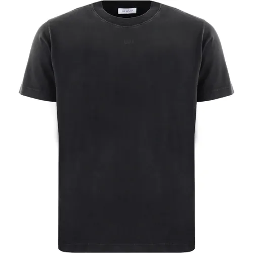 T-Shirts , male, Sizes: S, L - Off White - Modalova