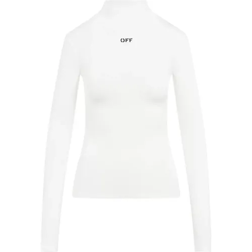 Off , Sweater Chic Style , female, Sizes: XS, 2XS - Off White - Modalova