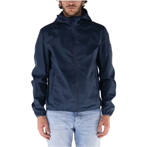 Hooded Softshell Full Zip Jacket , male, Sizes: 2XL, L, XL, M, S - YES ZEE - Modalova