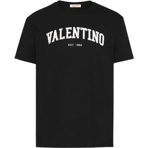Tapferes Herren-T-Shirt - Größen: XL , Herren, Größe: 2XL - Valentino - Modalova