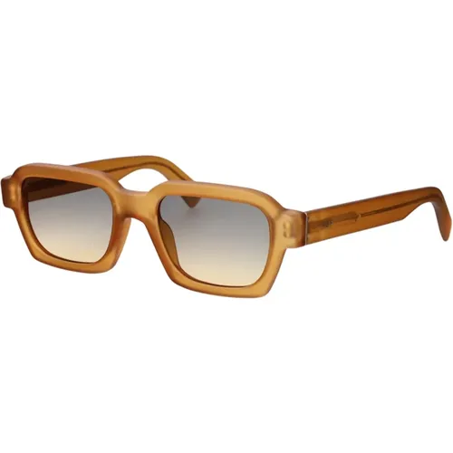 Yellow Caro Sunglasses , unisex, Sizes: 52 MM - Retrosuperfuture - Modalova