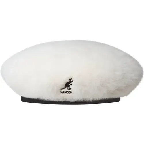 Flat Brim Hats with Synthetic Leather Trim , female, Sizes: M - Kangol - Modalova