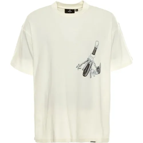 Club Keys Grafik Oversized T-Shirt - REPRESENT - Modalova