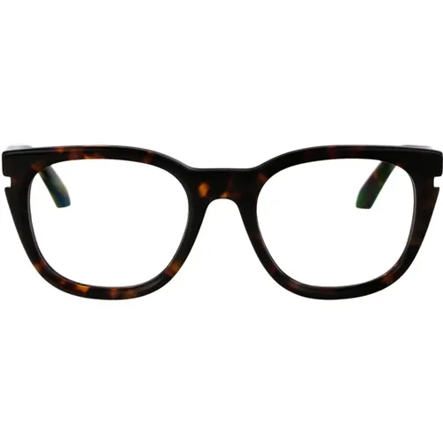 Stylish Optical Style 51 Glasses , unisex, Sizes: 52 MM - Off White - Modalova
