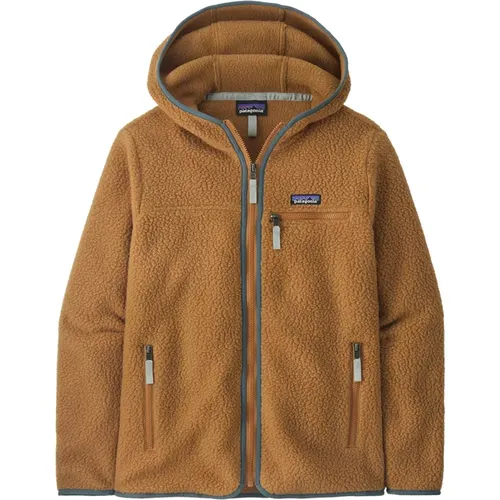 Retro Pile Fleece Jacket , Damen, Größe: L - Patagonia - Modalova