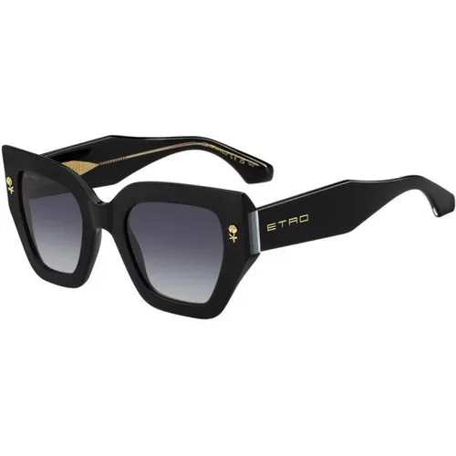 Stylische Sonnenbrille Schwarzer Rahmen , Damen, Größe: 50 MM - ETRO - Modalova