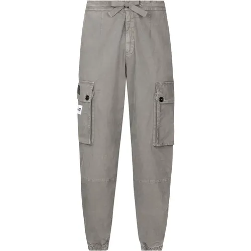 Light Grey Pants , male, Sizes: S, L, M, XL - Dolce & Gabbana - Modalova