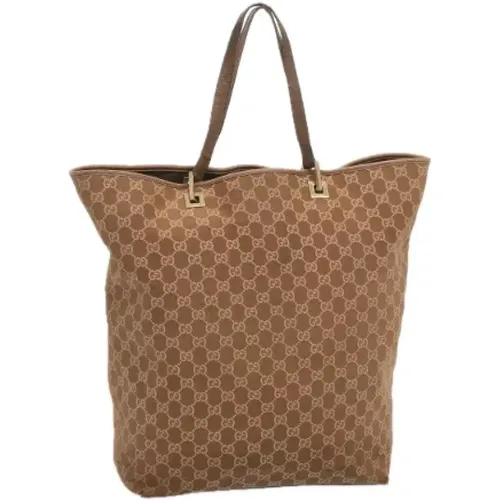 Pre-owned Canvas totes , female, Sizes: ONE SIZE - Gucci Vintage - Modalova