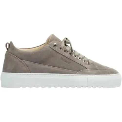 Taupe Uniform Sneakers mit zeitlosem Stil , Herren, Größe: 41 EU - Mason Garments - Modalova