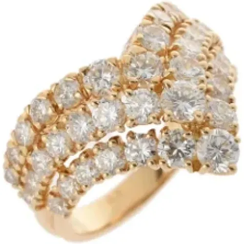 Pre-owned Gold rings , female, Sizes: ONE SIZE - Cartier Vintage - Modalova