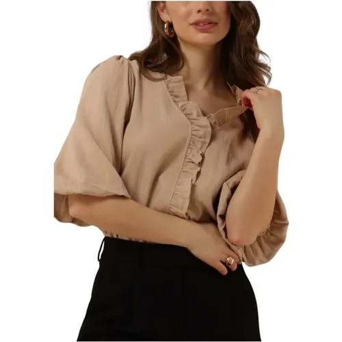 Elegant Puff Sleeve Blouse - Co'Couture - Modalova