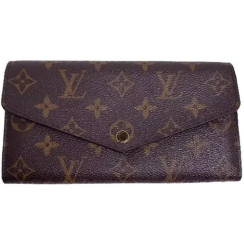 Pre-owned Canvas wallets , female, Sizes: ONE SIZE - Louis Vuitton Vintage - Modalova