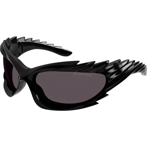 Grey Sunglasses Bb0255S , female, Sizes: ONE SIZE - Balenciaga - Modalova