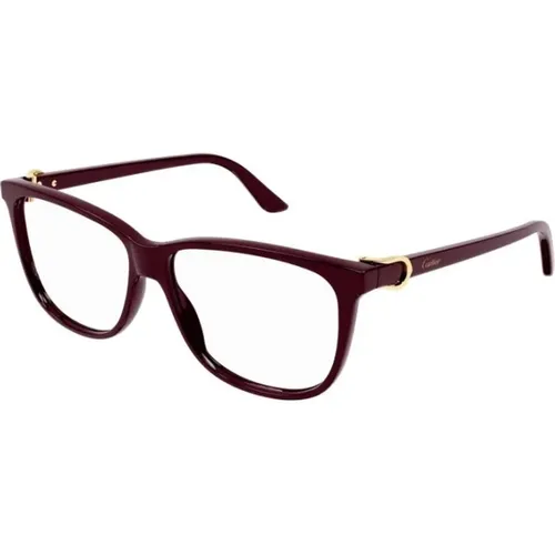 Stylish Eyeglasses Frame , unisex, Sizes: 56 MM - Cartier - Modalova