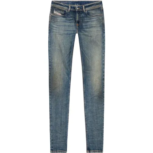 Punk-Rock Skinny Jeans , Herren, Größe: W32 - Diesel - Modalova