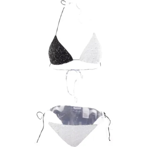 Pailletten Micro Bikini Meer Kleidung , Damen, Größe: L - Oseree - Modalova