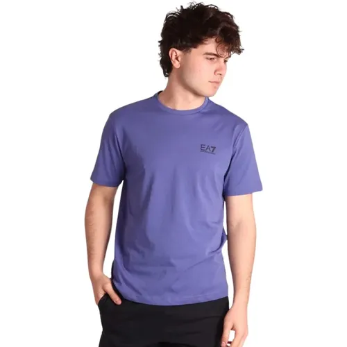 Casual Cotton Tee Shirt , male, Sizes: 3XL, 2XL, L, M, XL - Emporio Armani EA7 - Modalova